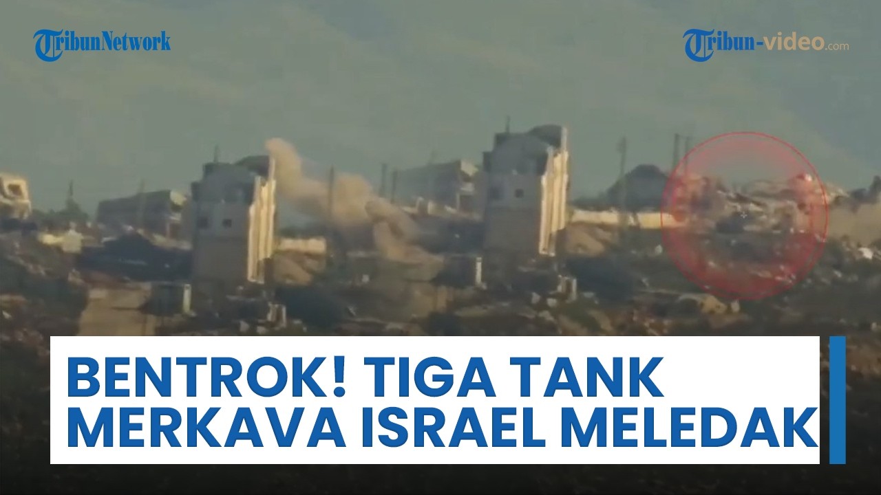 Bentrokan Sengit di Lebanon Selatan, Pejuang Perlawanan Klaim Hancurkan 3 Tank Merkava Israel