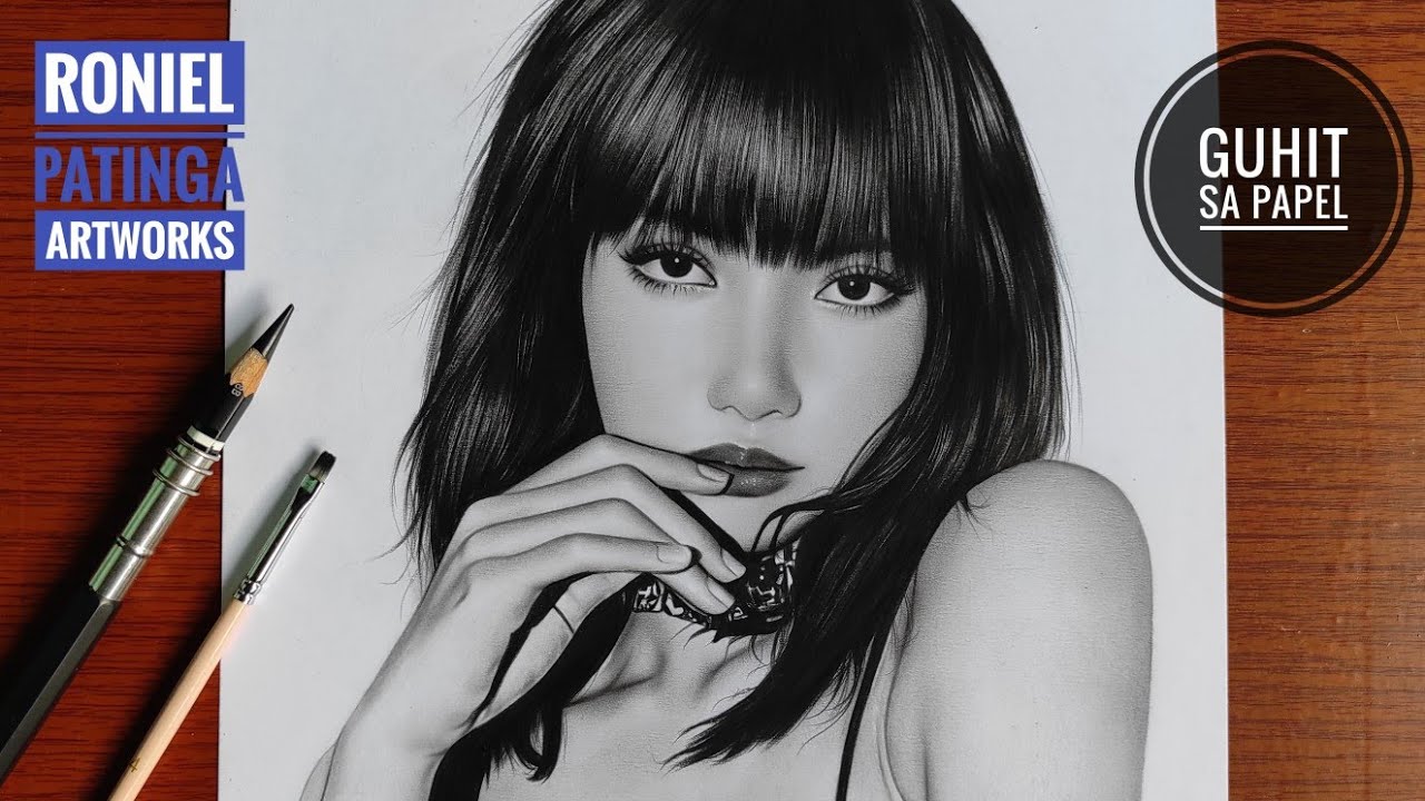 Realistic Drawing Lisa Manoban of BLACKPINK | RP Artwork