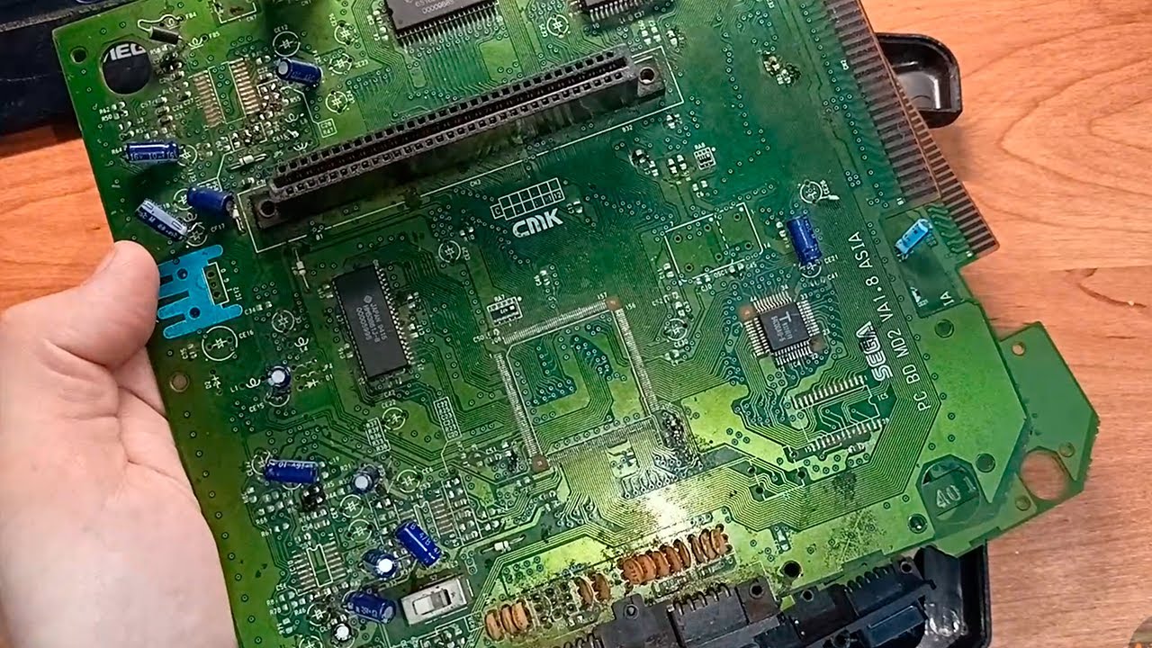 SEGA оригинал, собрал из хлама!