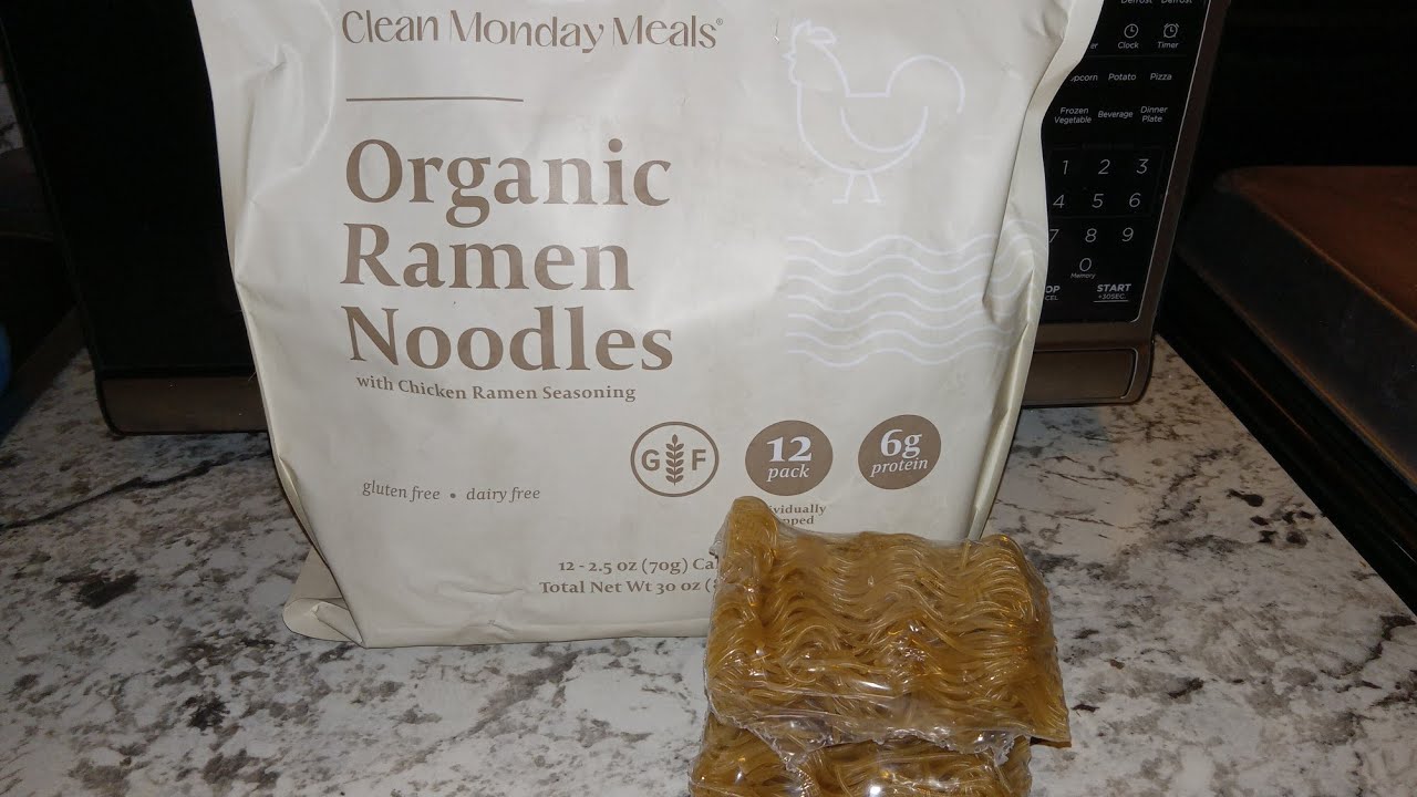 Unboxing Clean Monday Meals Organic Ramen Noodles #BrownRiceNoodles #CleanMondayMeals #RamenNoodles