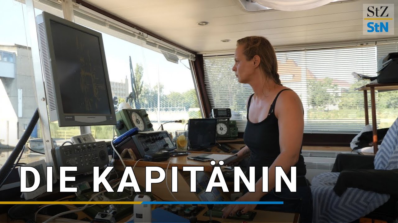 60 Jahre Stuttgarter Hafen: Unterwegs mit Kapitänin Claudia Hein