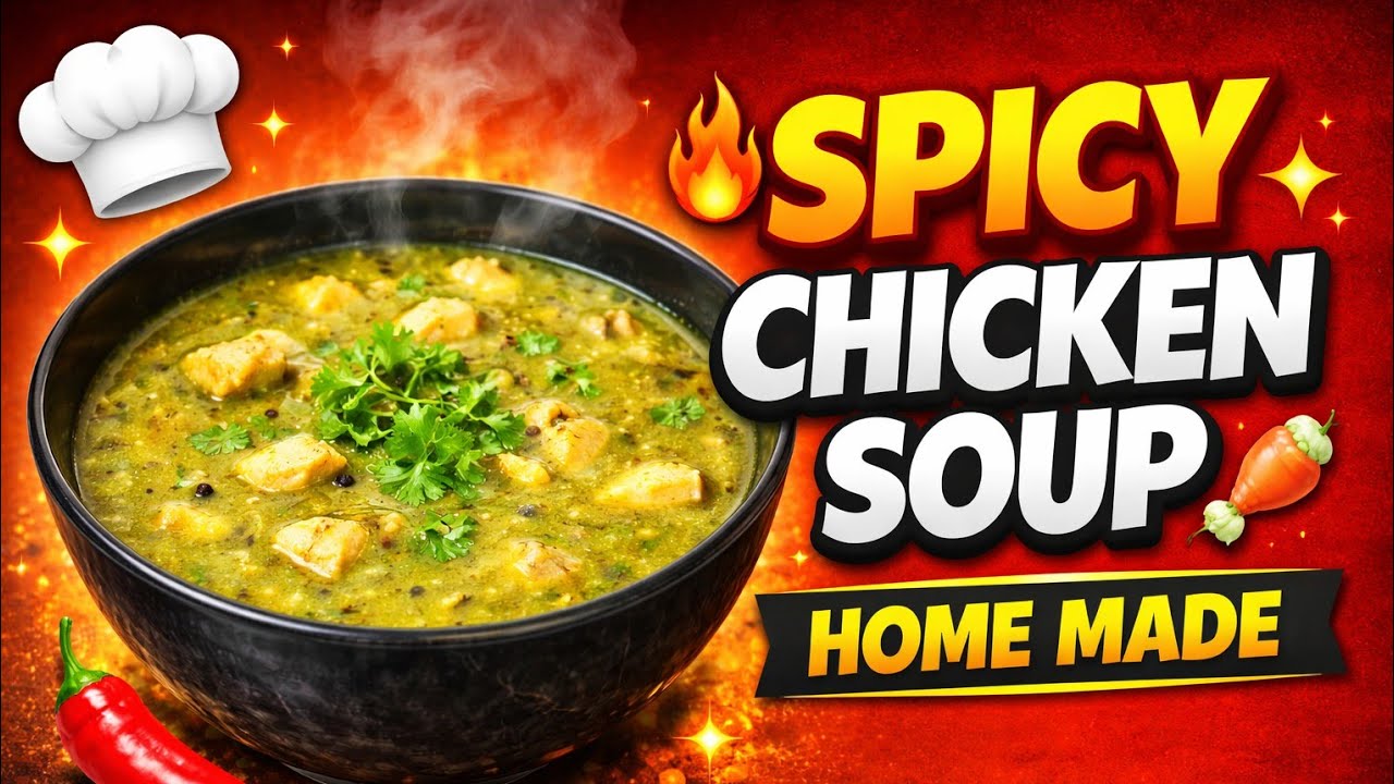 Best Home Made Chicken Soup Recipe Ever | 20 Mins Ghar Ka Healthy Soup | ఇంట్లో సింపుల్ చికెన్ సూప్