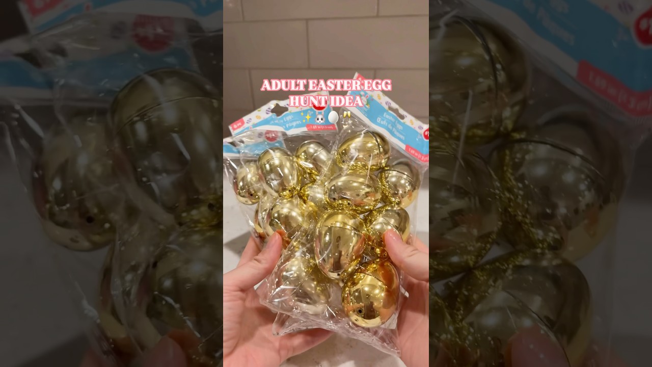 ADULT EASTER EGG HUNT IDEA! ✨🥚🐰✨ #easter #easteregghunt