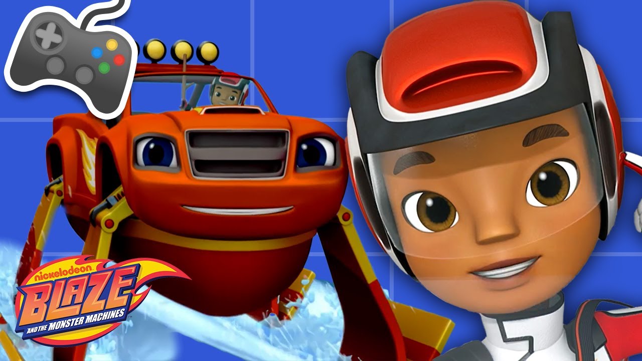 AJ's Auto Arcade #9 | Games for Kids | Blaze and the Monster Machines
