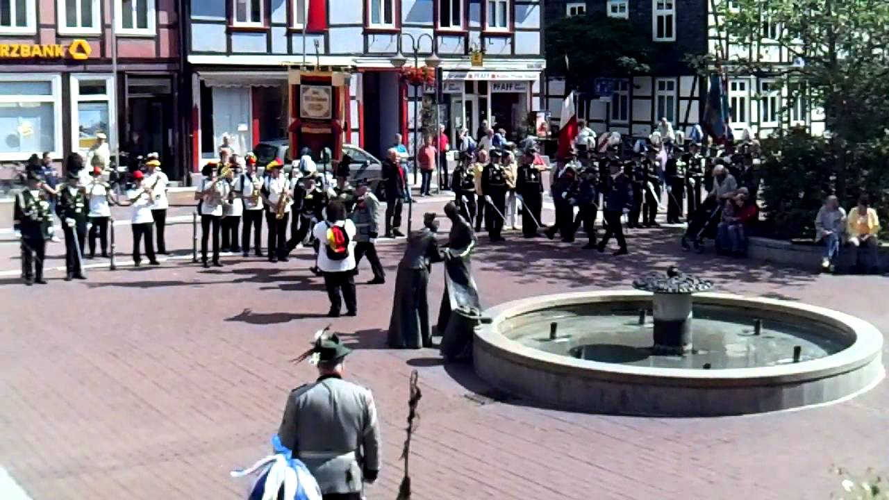 Lüchow im Juni 2012  Parademarsch