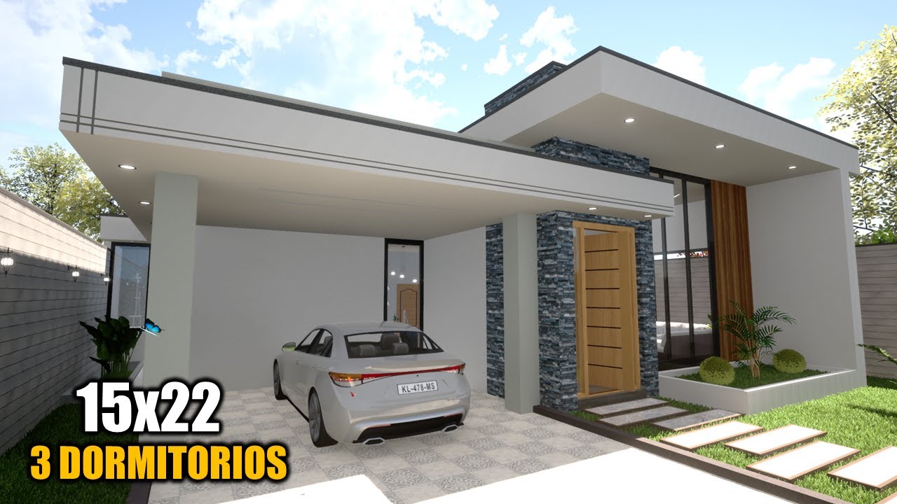 CASA HERMOSA Y MODERNA 2022  15X22 (LUIS ARQ)