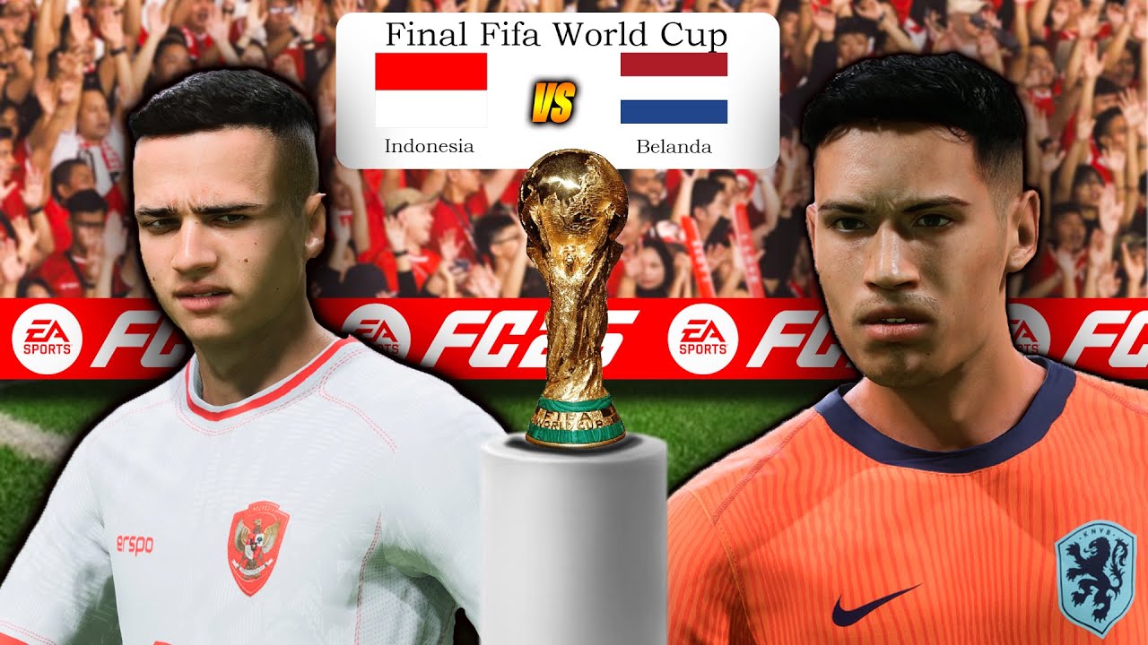 SAYA MEMBAWA INDONESIA JUARA PIALA DUNIA...TAPI DIISI NEGARA YANG BELUM PERNAH JUARA