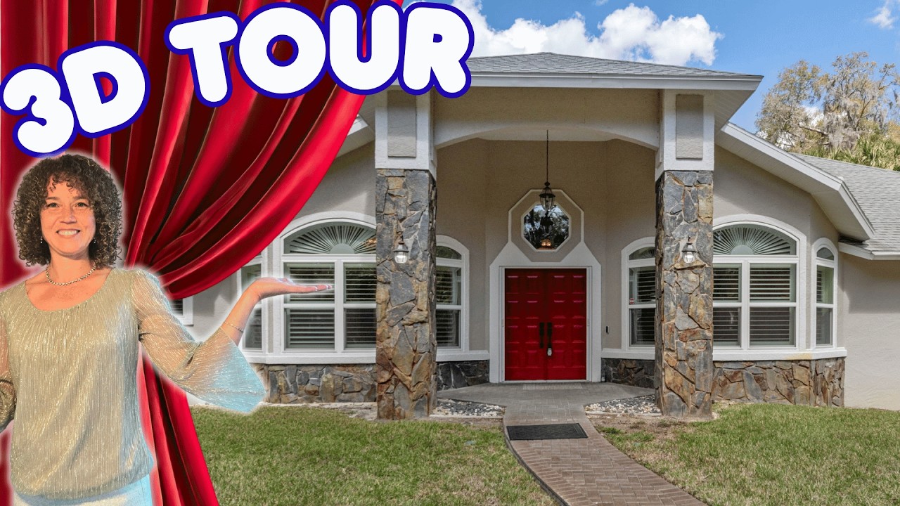 Interactive 3D open house tour of home for sale - 35 Captains Cove Rd, Inglis, FL 34449