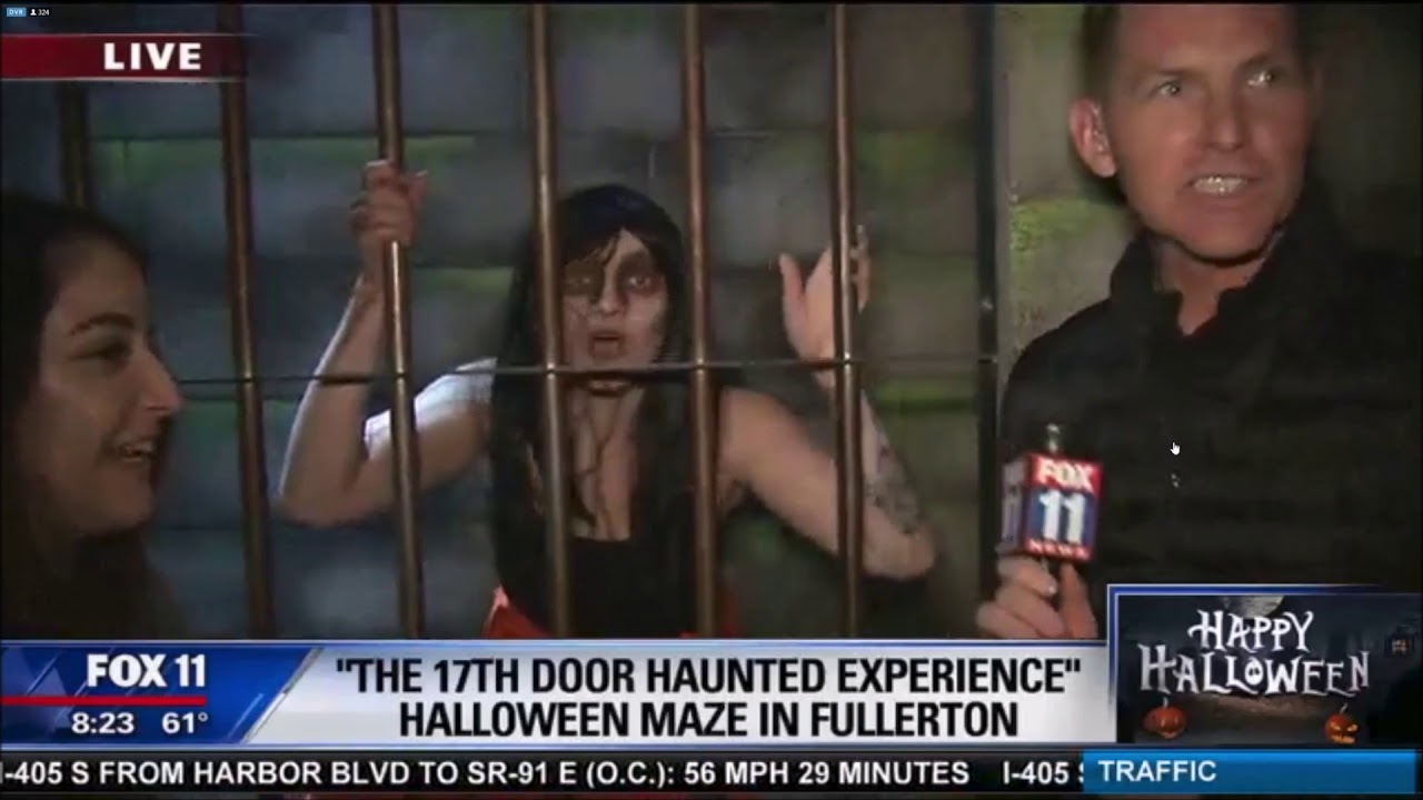 Fox 11 News' Matt Johnson at The 17th Door