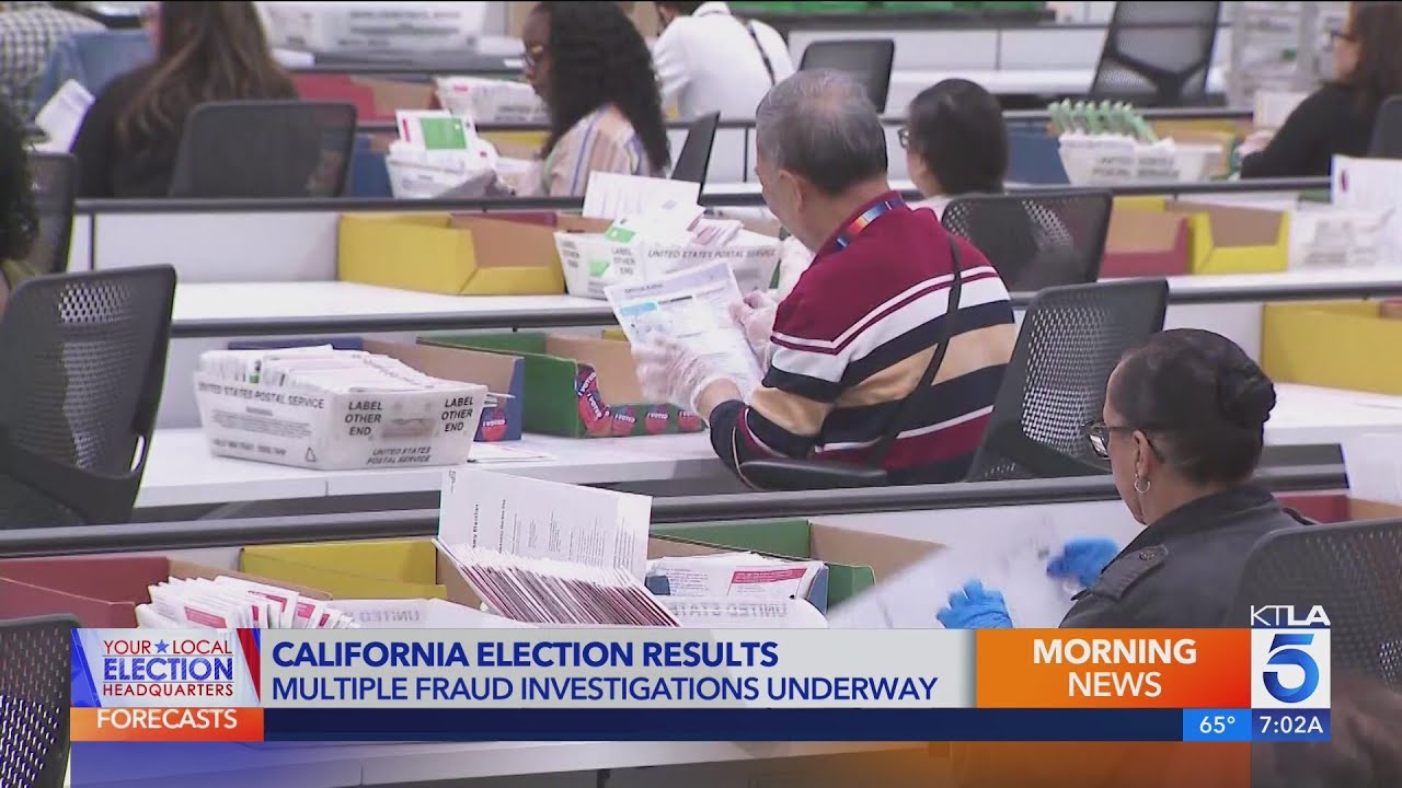 Millions of ballots&nbsp;still being counted amid claims of election fraud in California&nbsp;