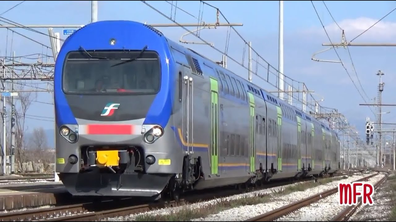 ALe 506 + ALe 426 TAF: LIVREE a CONFRONTO per il Treno ad Alta Frequentazione a GRICIGNANO TEVEROLA.