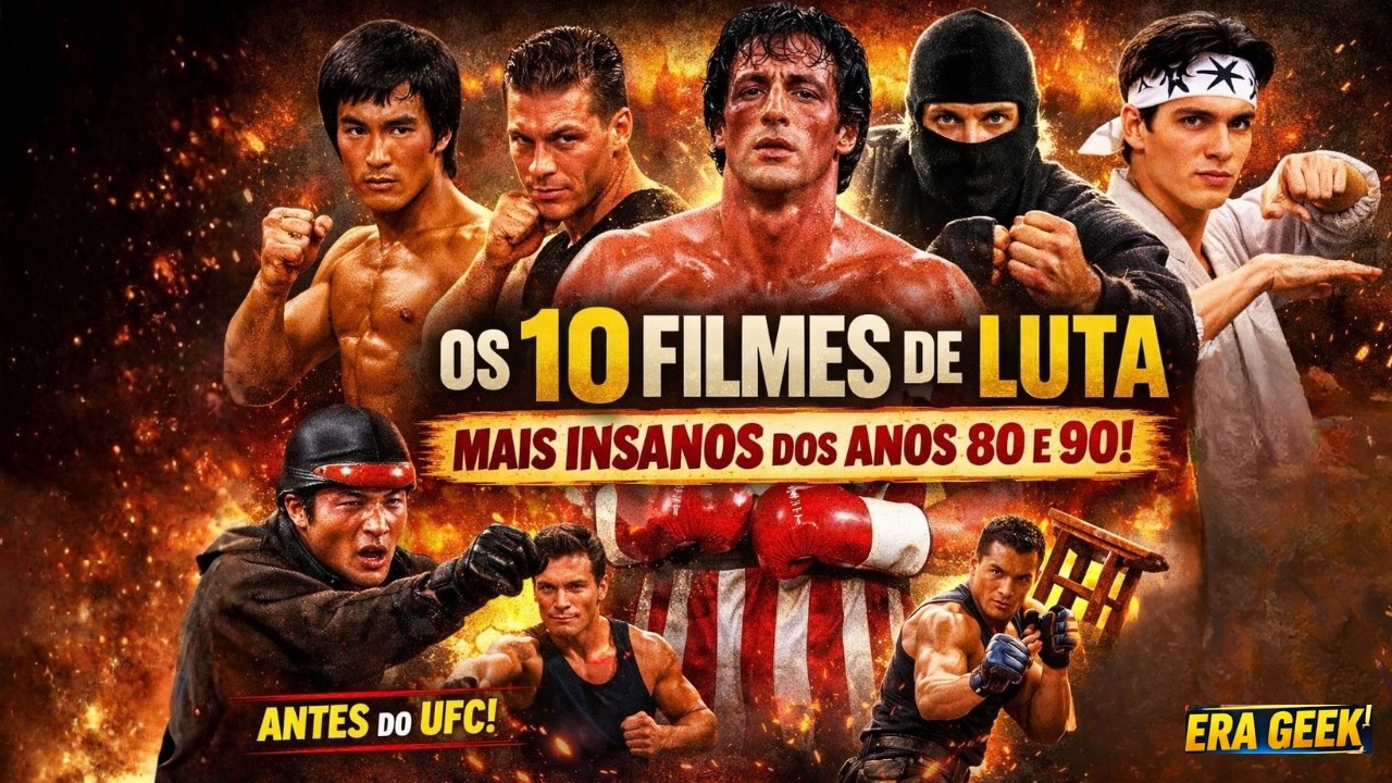 Antes do UFC Existir, Esses Filmes Faziam Doer de Verdade!!