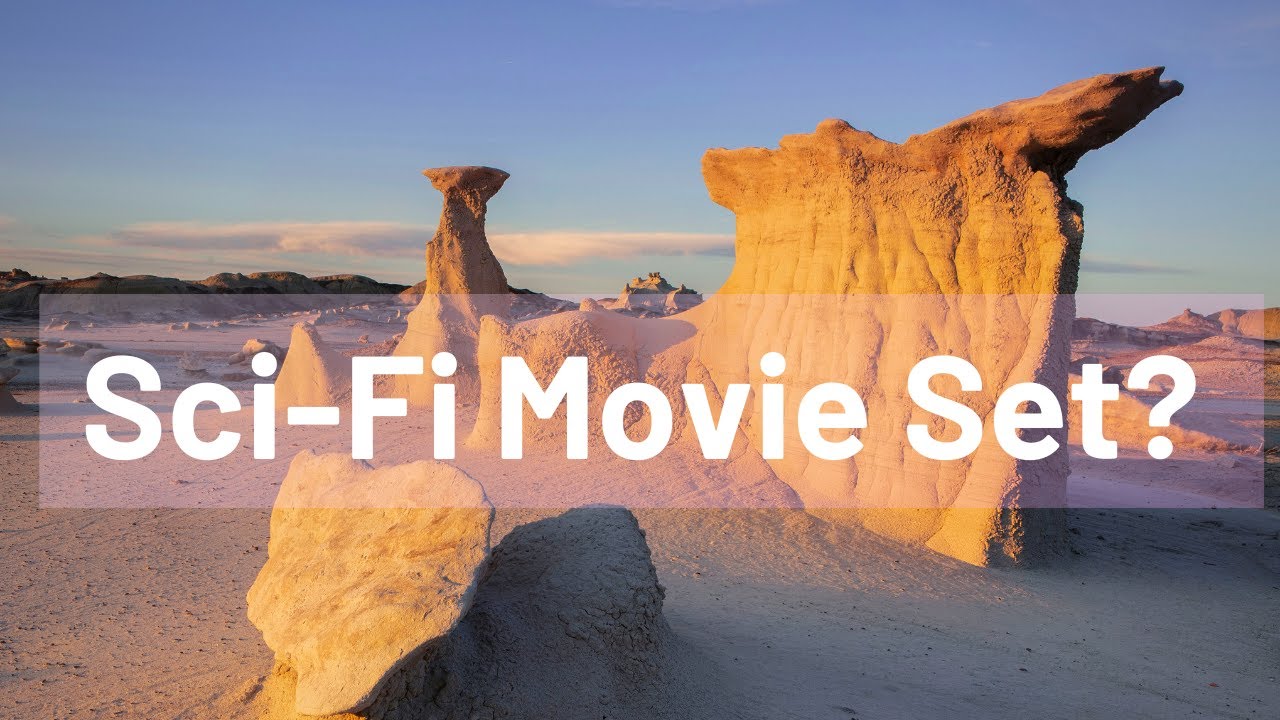 Photographing Badlands in New Mexico
