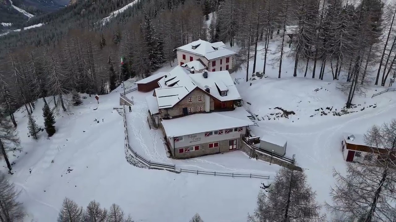 Volo con Drone sul Rifugio Contrin (TN)