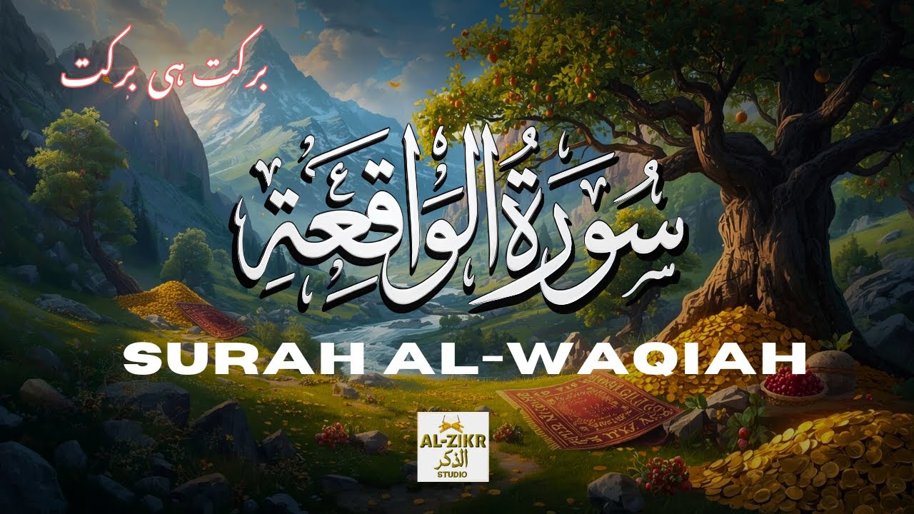 Powerful Surah for Rizq | Surah Waqiah Heart-Touching Recitation
