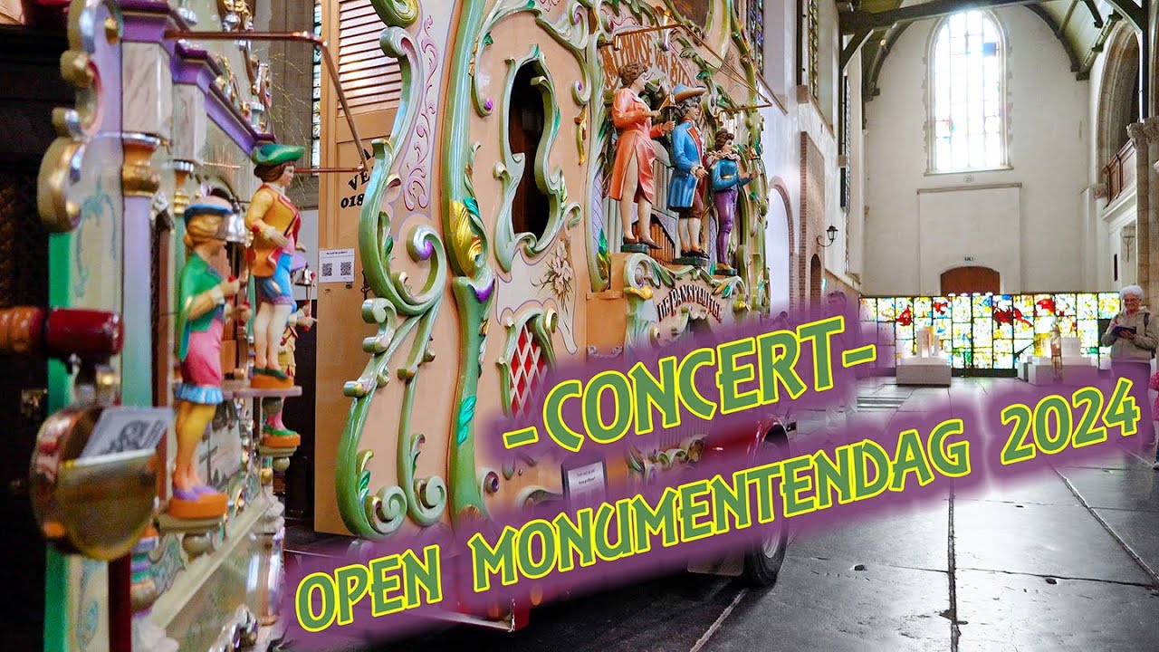 Open Monumentendag 2024 - Draaiorgels De Violetta & Pansfluiter