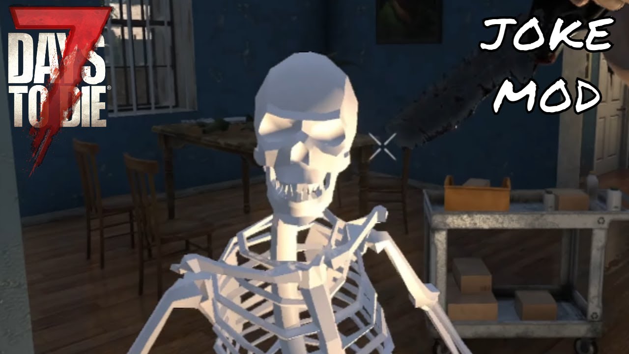 Всего лишь маленькая косточка! | Шуточный мод для 7 Days to Die 2.5 | День 3