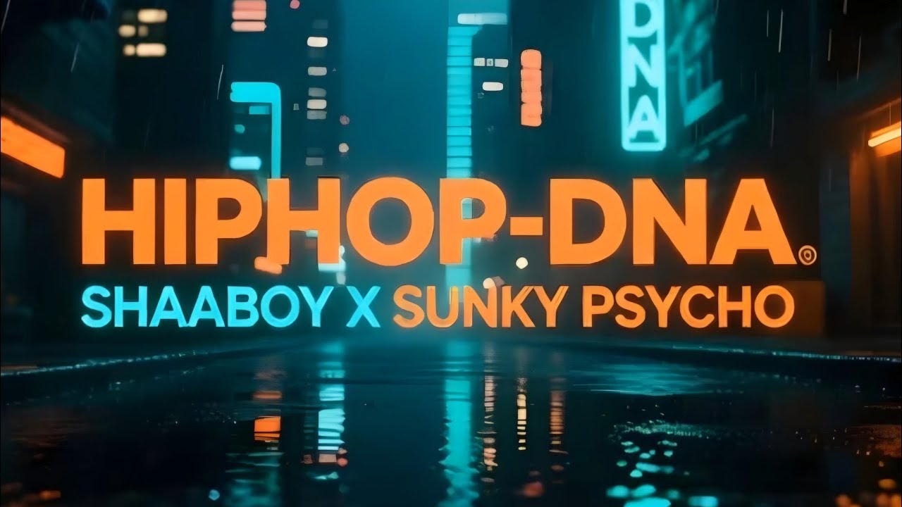 HIPHOP DNA - Shaa Boy x Sunky Psycho | Versatile Mixtape | Official Audio Visualizer