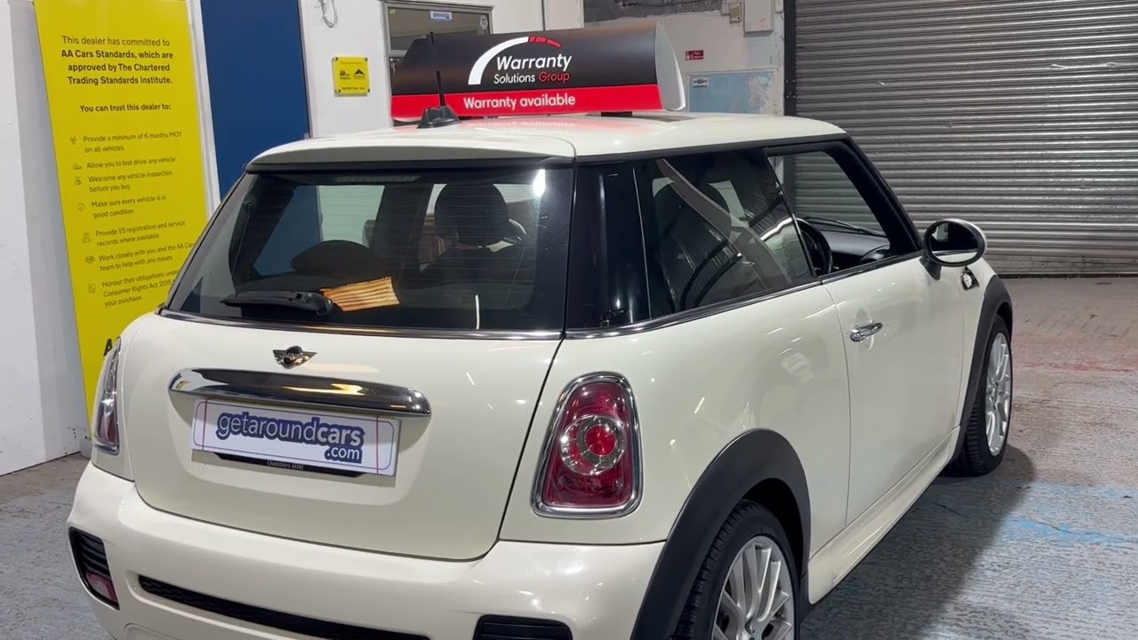 2013 MINI Cooper 1.6Petrol 6 Speed manual ULEZ 