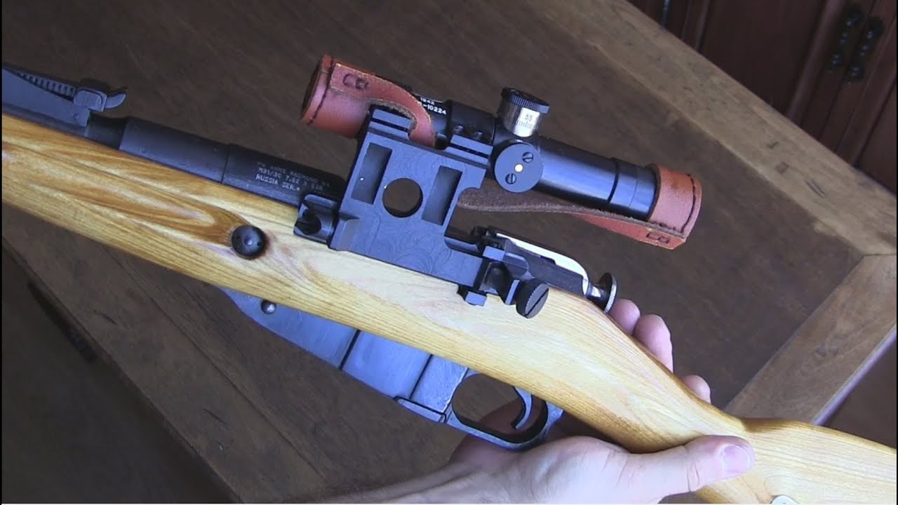 Mosin Nagant PU Scope Installation - Part 3 - Inletting the stock