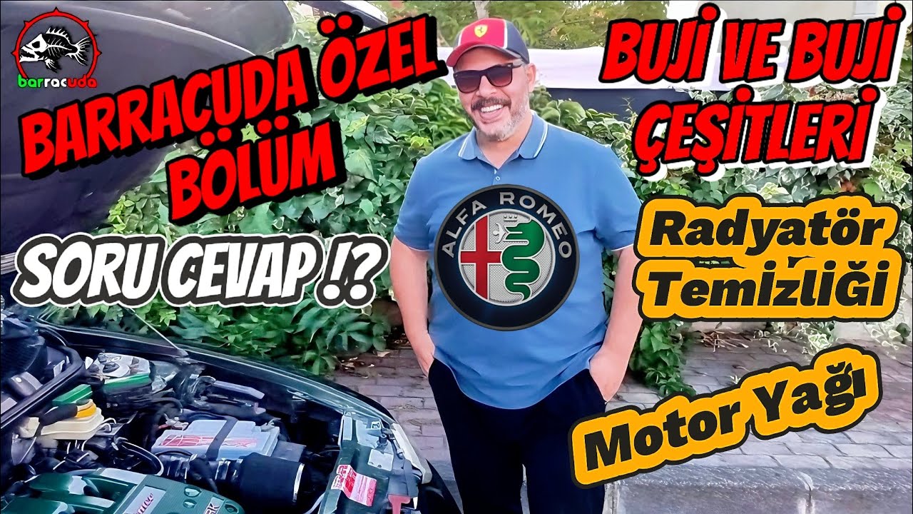Alfa Romeo 156 | Barracuda Official Özel Bölüm | Buji Kullanımı, Radyatör Temizliği, Motor Yağı!