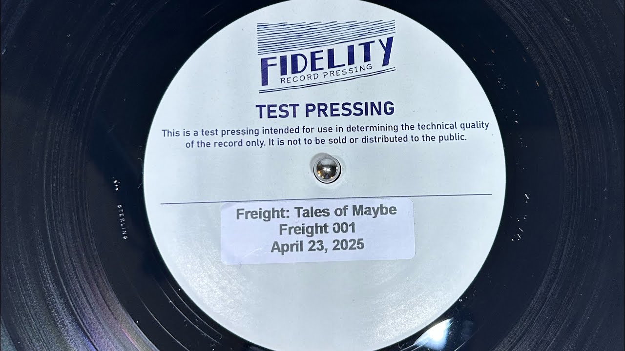 💥FIRST NEEDLE DROP ON THE TEST PRESSING💥