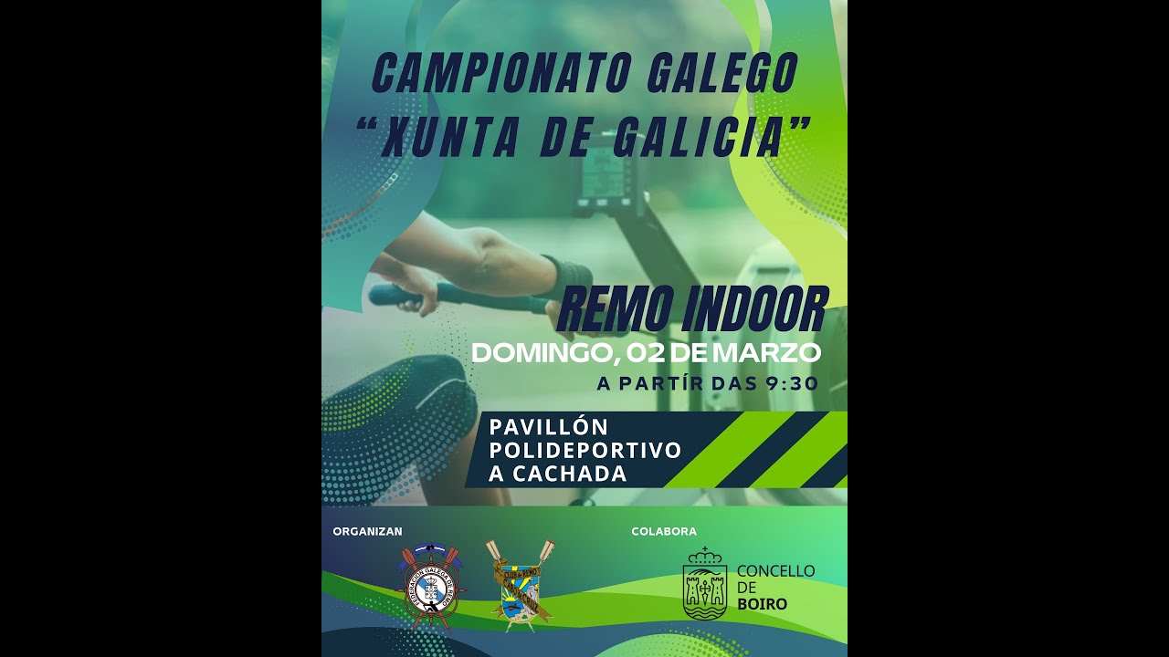 CAMPIONATO GALEGO XUNTA DE GALICIA REMO INDOOR 2025