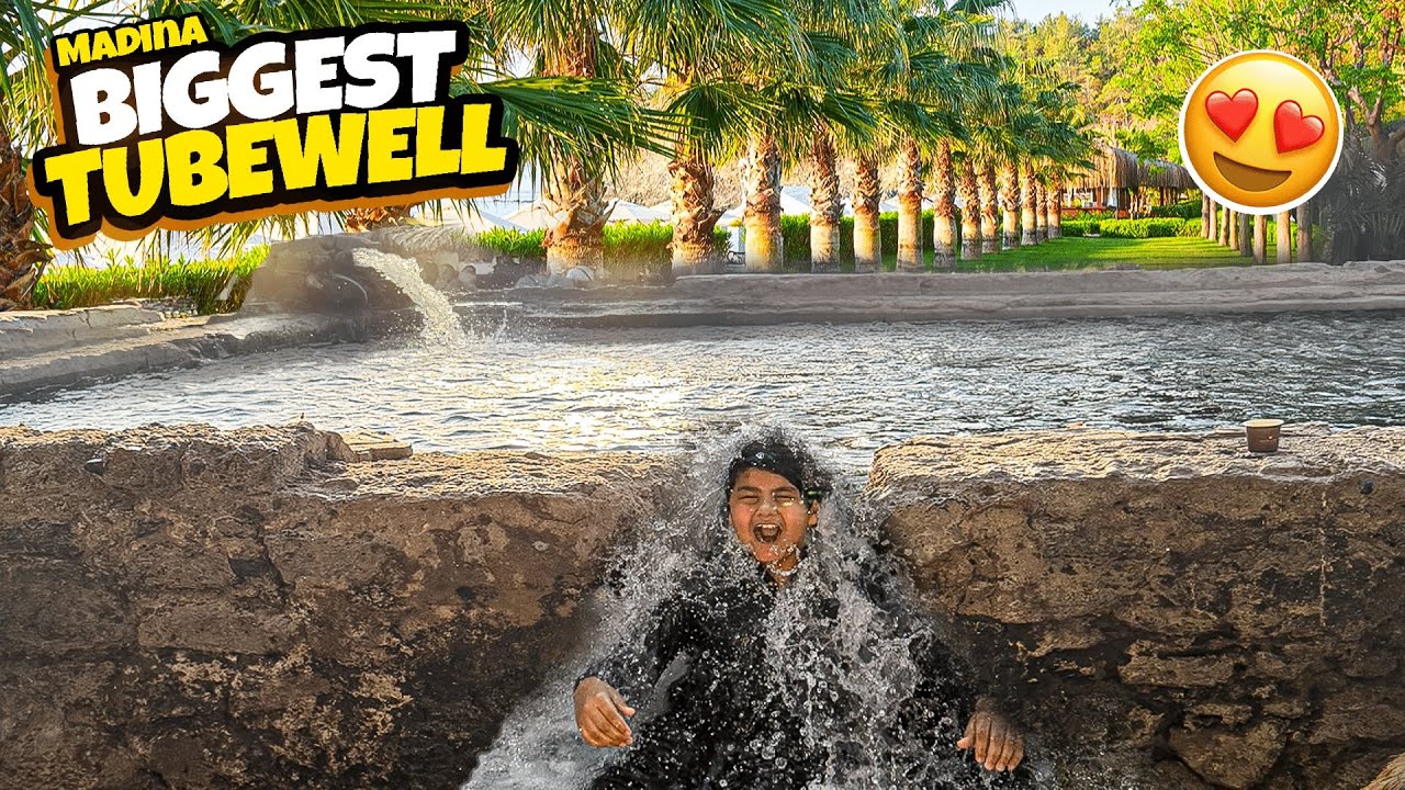 BIGGEST TUBEWELL ME ALI NY DUBKI LGA DI 😱 || BIGGEST TUBEWELL IN MADINA 😱 || 
