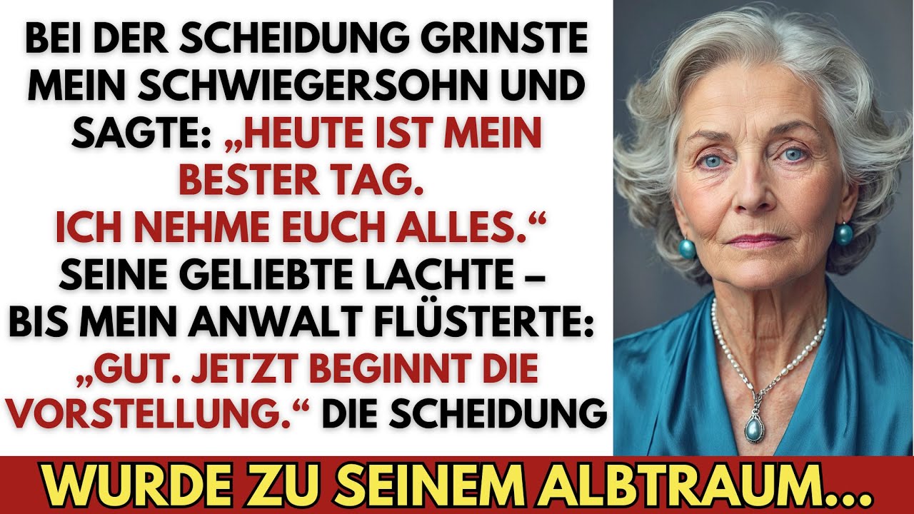 „Ich Nehme Euch Alles Weg“, Sagte Mein Schwiegersohn Vor Gericht. Die Scheidung Wurde Sein Albtraum
