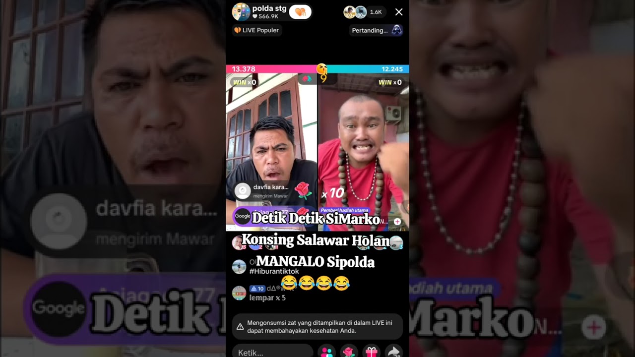 Detik Detik SiMarko Kossing Celana😂😂😂 #poldasitanggang #hiburantiktok #lawakbatak #fyp 