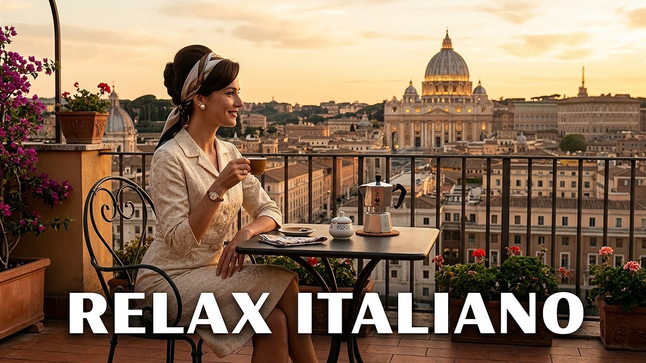 Relaxing Italian Cafe Music ☕ Musica Italiana Anni 60 70 80 (Nostalgia)