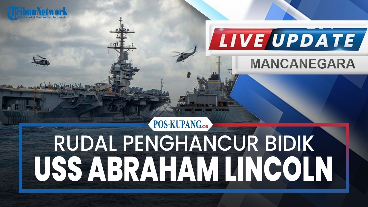 🔴Rudal Penghancur Bidik USS Abraham Lincoln | Shahed Teheran Gempur Sekutu AS