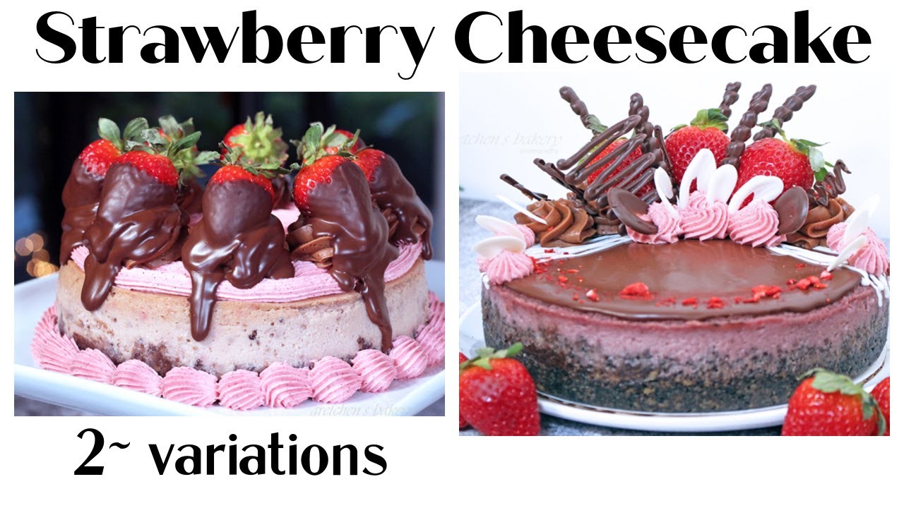 How to Make Vegan Strawberry Cheesecake