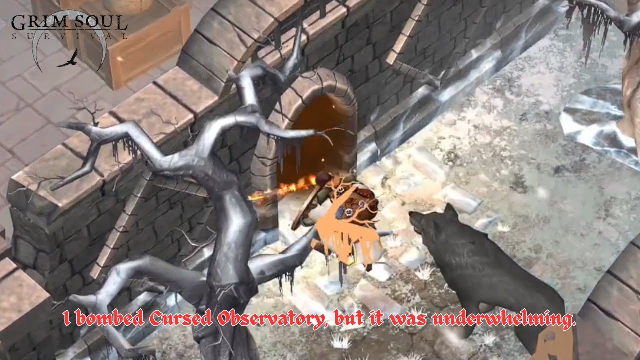 Cursed Observatory but with Bombs & Luck | Grim Soul