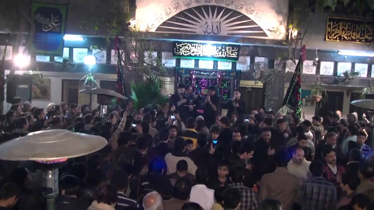 Alwidai Majlis-e-Aza Imambargah Atiya Ahlaibait Mir hassan Mir 2014