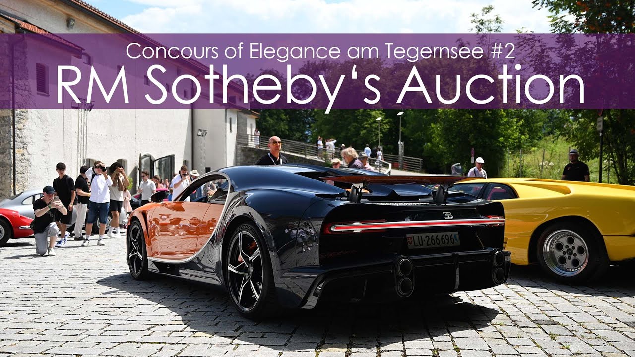 Random Bugatti Chiron SS beim Concours of Elegance am Tegernsee | RM Sotheby's Versteigerung