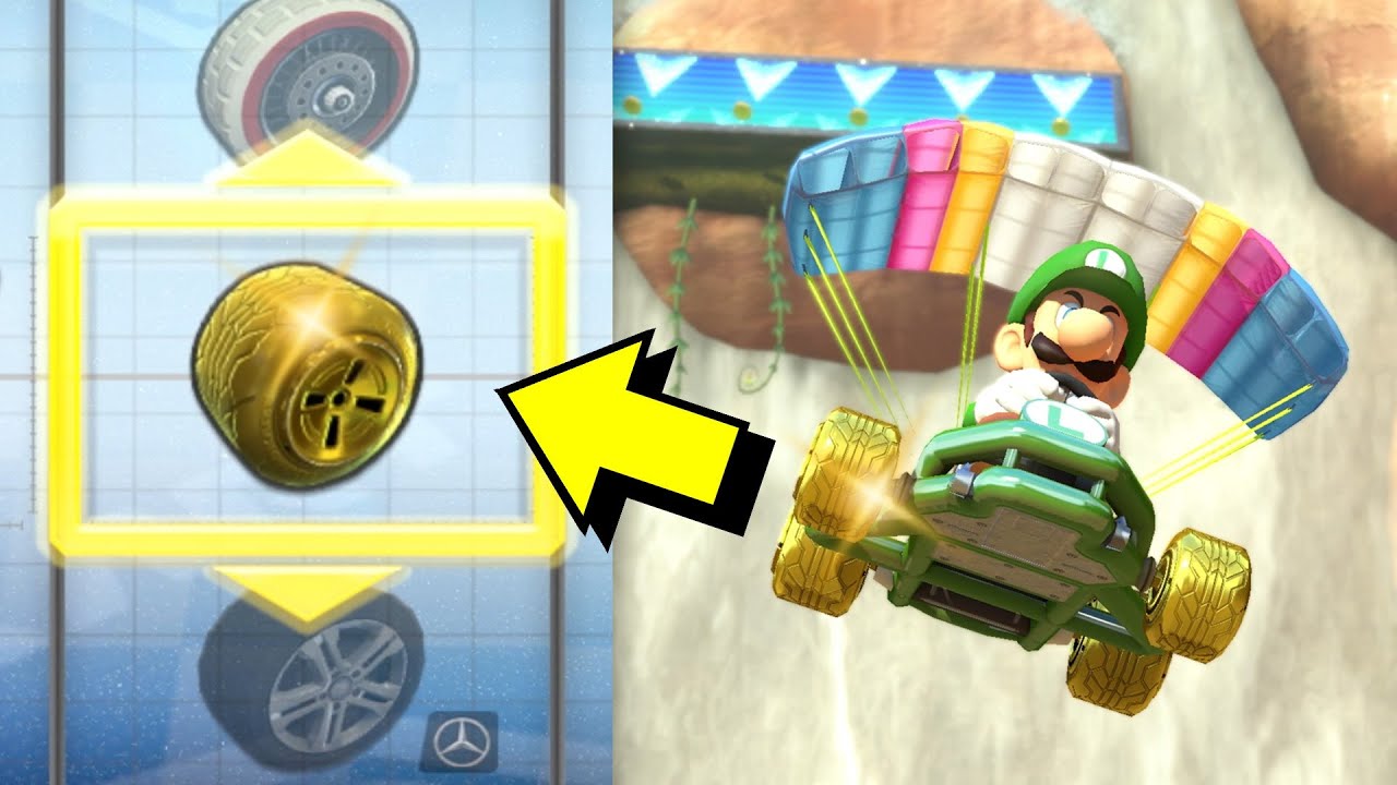 Cómo DESBLOQUEAR ruedas DORADAS en MK8 Deluxe en CONTRAELRELOJ