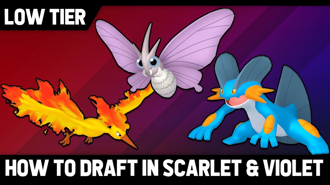 Drafting in Pokemon Scarlet and Violet: Low Tier Edition! Miami Palafins LTM Draft Analysis Ft Tone