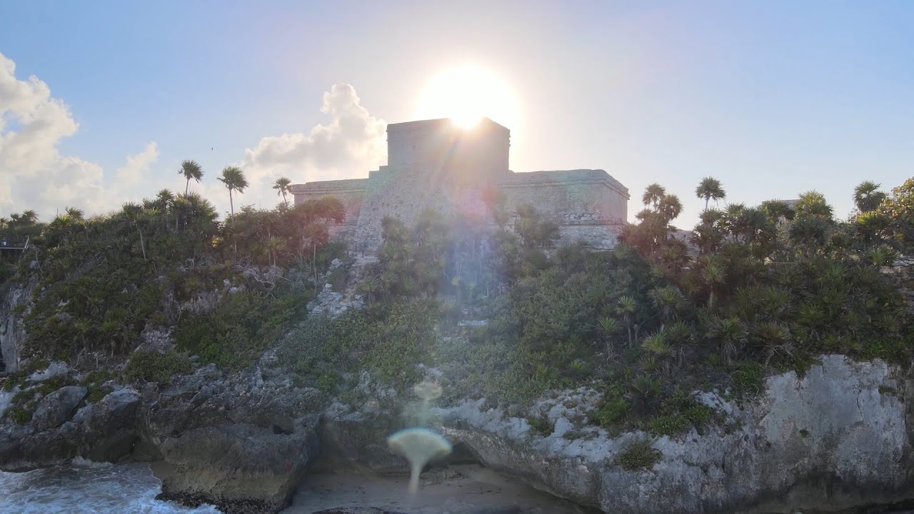 Iconic Drone: Tulum Pyramids