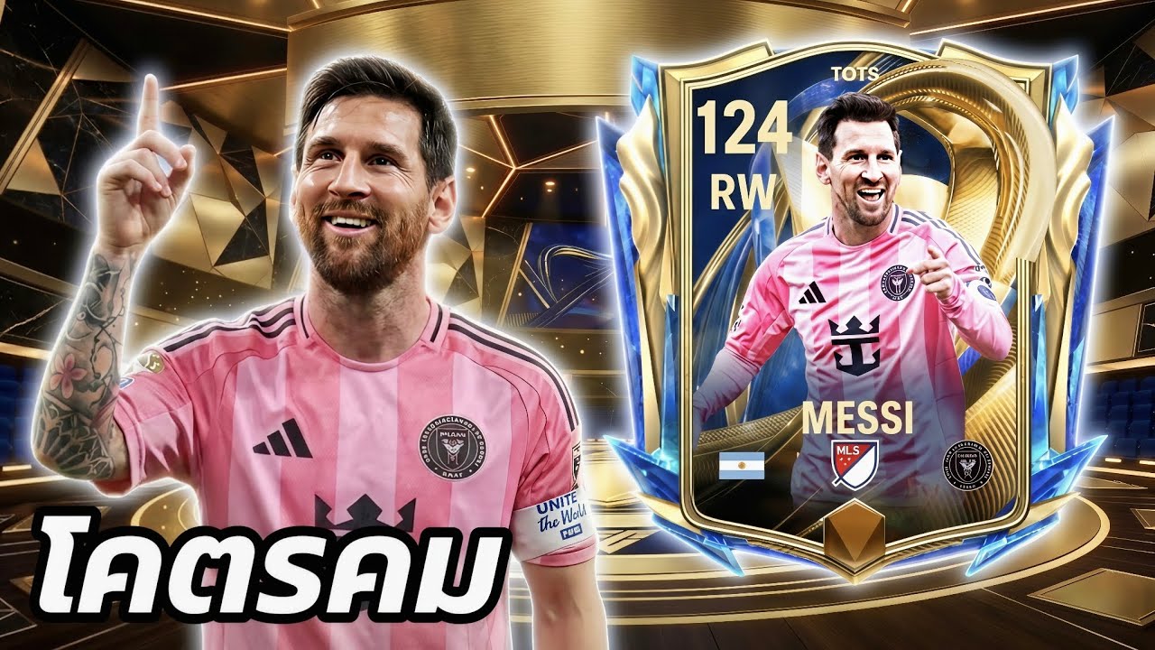 Messi ที่สุดของเมสซี่ ยิงโค้งอย่างเว่อ FC MOBILE
