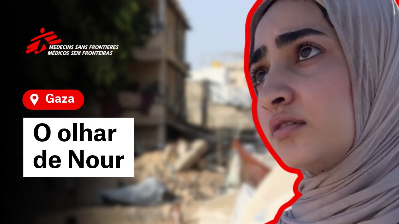 Gaza | Nour, profissional da MSF, mostra-nos as condições de vida na Faixa