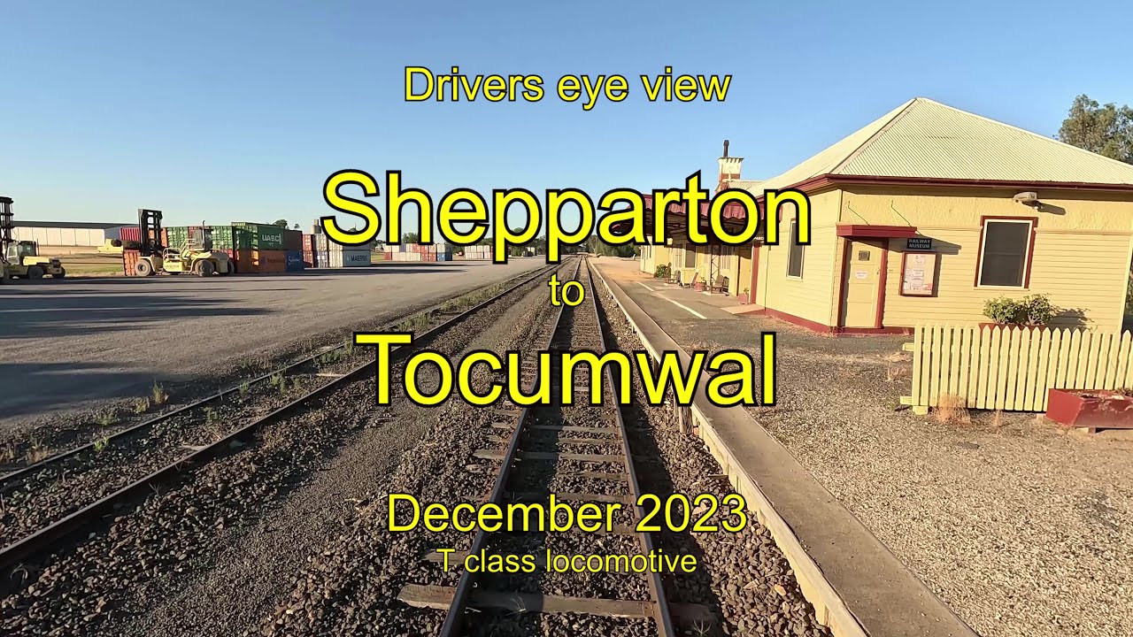 Drivers eye view, Shepparton to Tocumwal, Dec 2023