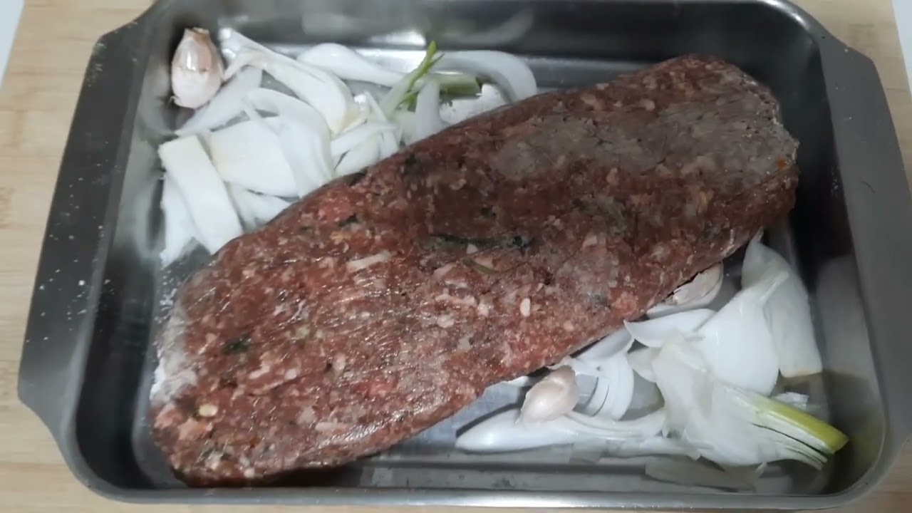 Rollo de carne picada