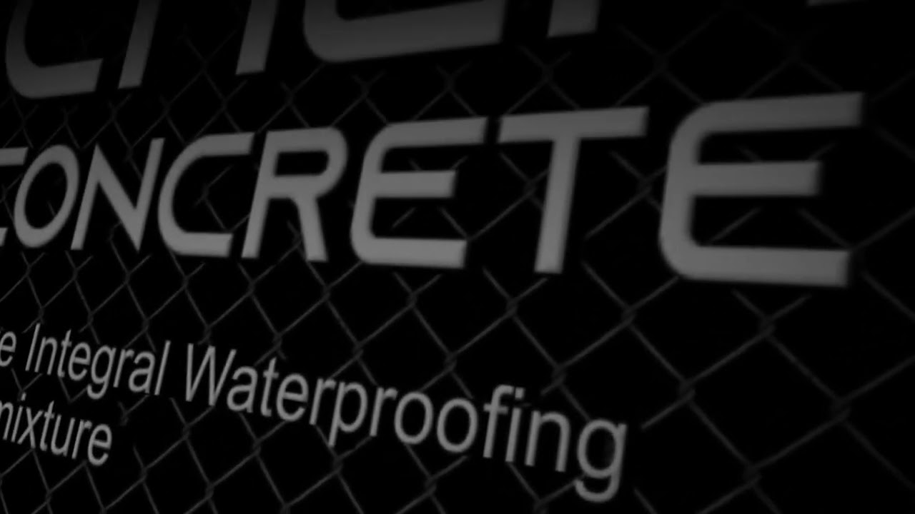 Integral waterproofing admixture for concrete protection by Chem Concrete.