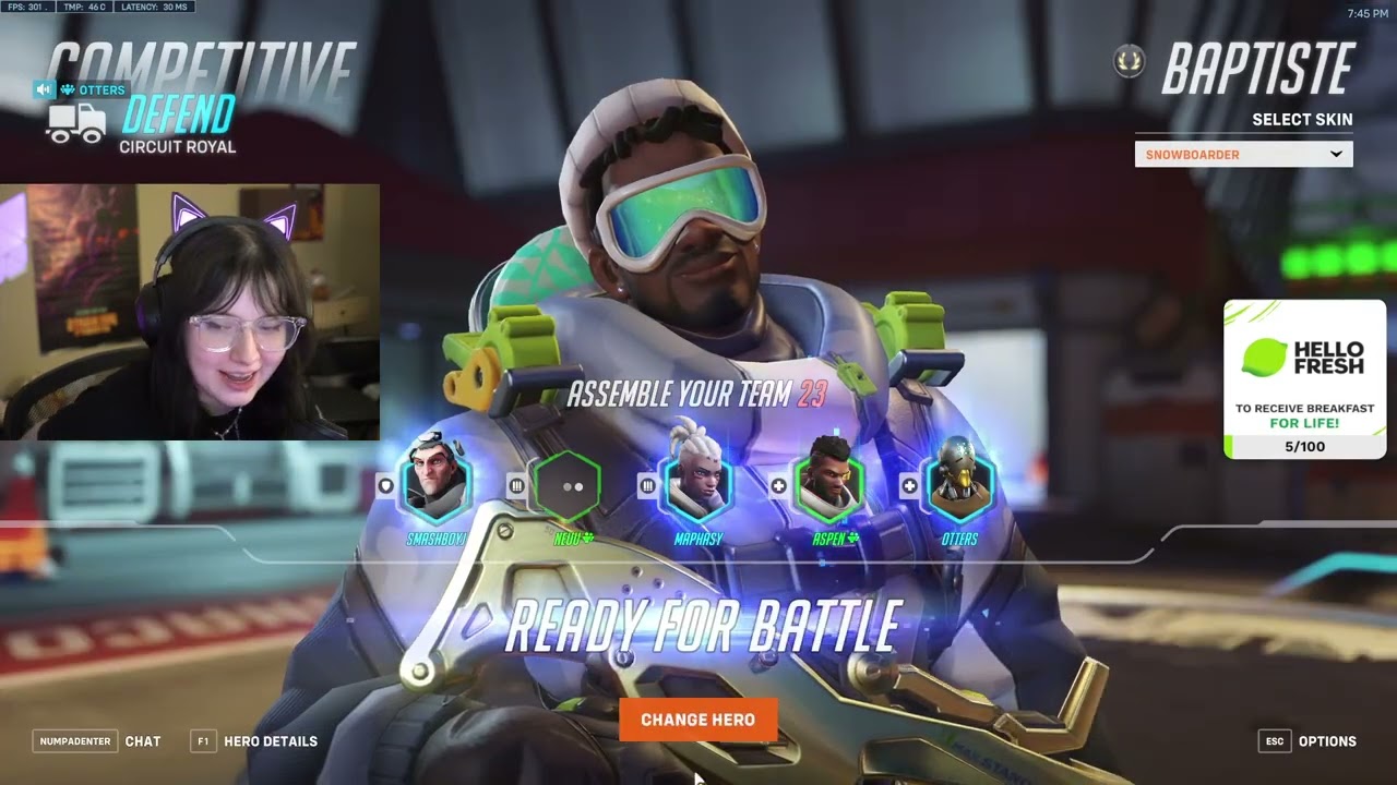 25K HEALS! ASPEN SHOWING HOW TO PLAY AS BAPTISTE! OVERWATCH 2 SEASON 9