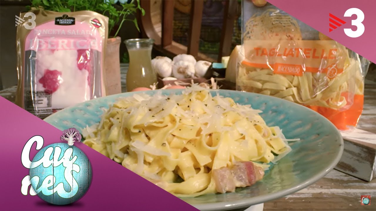 Tagliatelle carbonara - Cuines