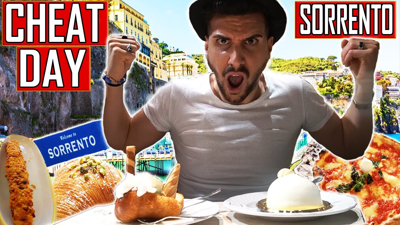 Paki Eats per L' ITALIA | VLOG CHEAT DAY | SORRENTO FOOD TOUR | MAN VS FOOD ( Episodio 1)  #cheatday