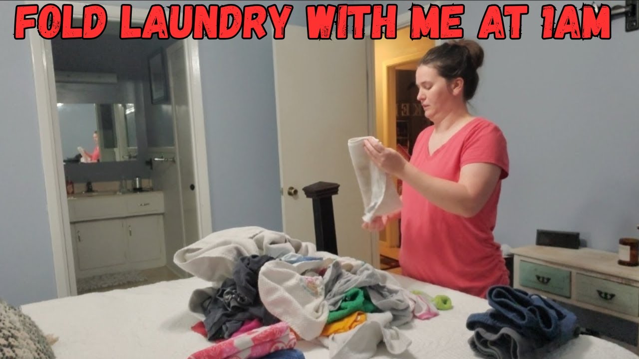 LAUNDRY MOTIVATION 2025 | FOLDING MY LAUNDRY IN REAL TIME