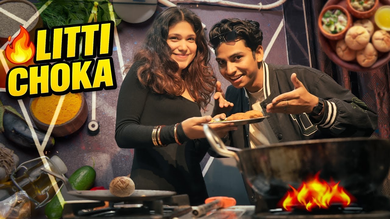 When an Haryanvi Girl Makes Litti Chokha for a Bihari Guy 😍🔥 | Devika Vs Raja (EP1)