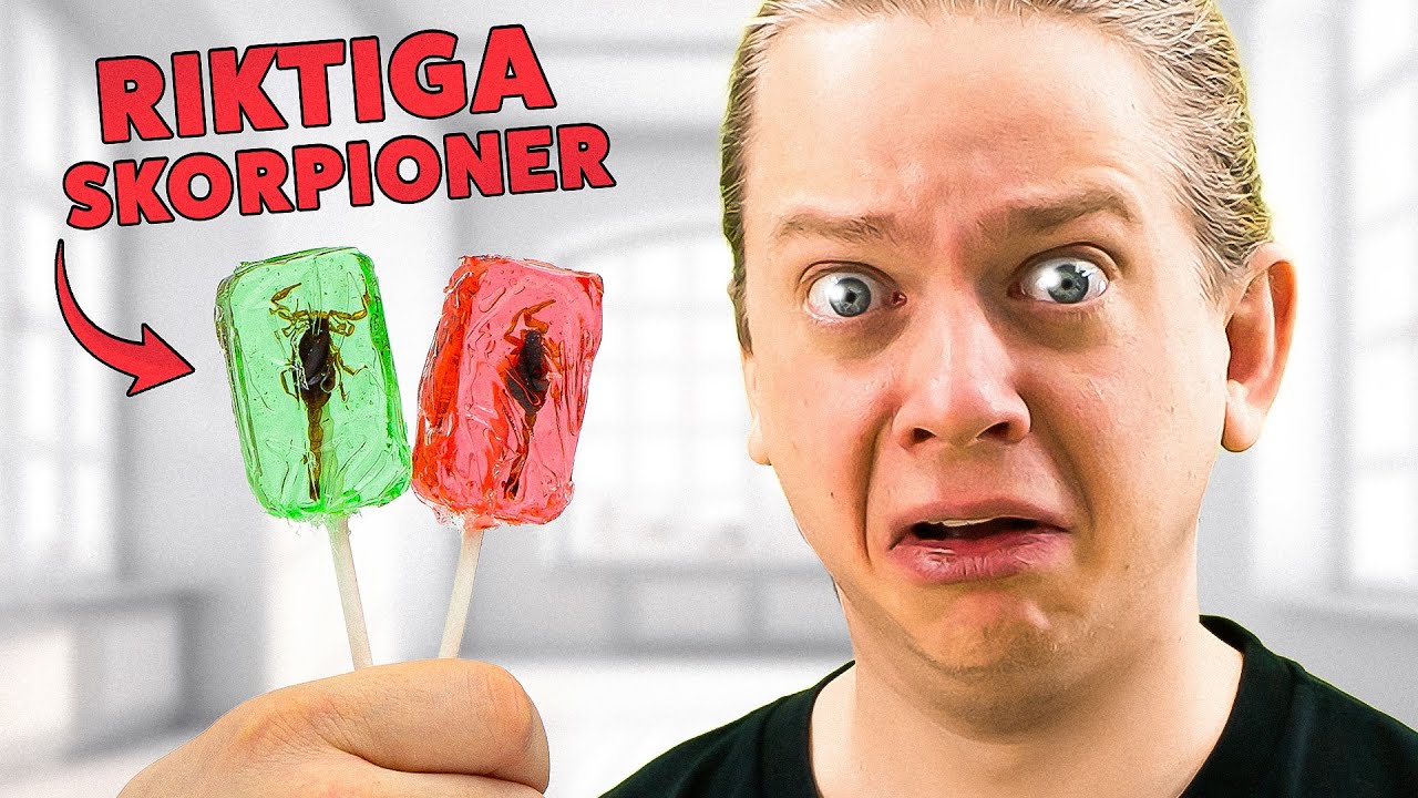 ÄTER GODIS SOM INTE BORDE FINNAS